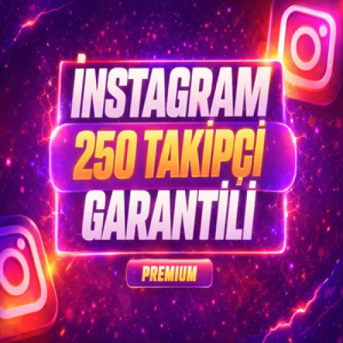  ⭐KALICI⚡ İNSTAGRAM 250 TAKİPÇİ⚡